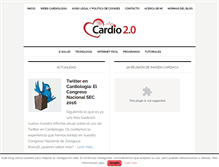 Tablet Screenshot of cardio2cero.com